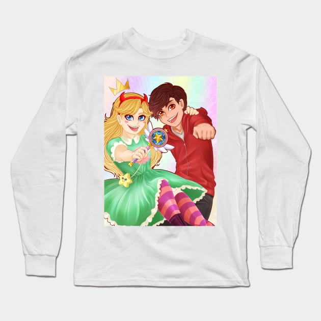 Star Loves Marco! Long Sleeve T-Shirt by KeiIvory